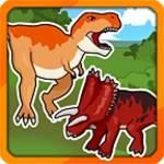 Logo of Dinosaur Puzzle android Application 